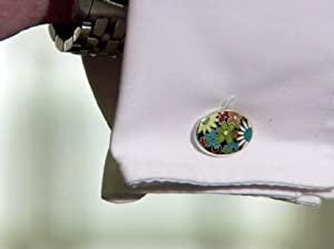 Cufflinks/Blueberry